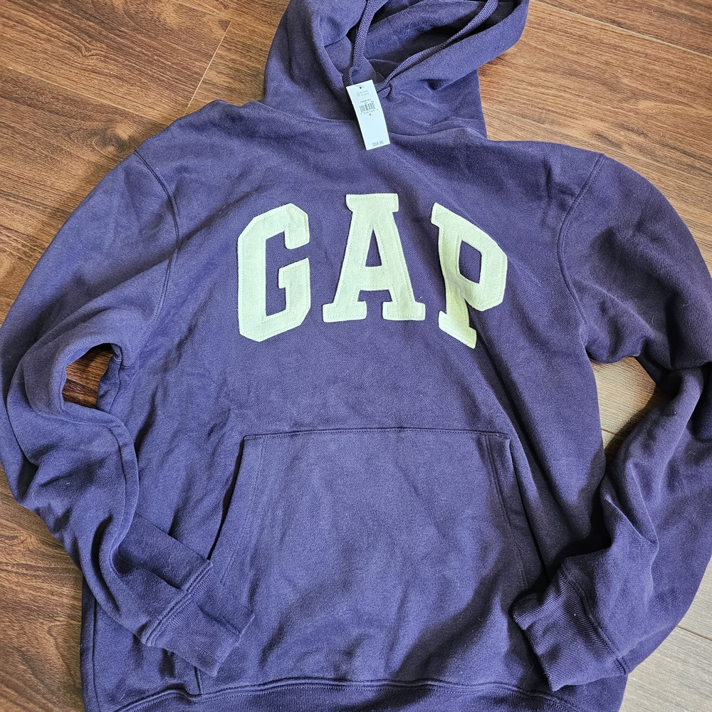 GAP Rich Purple Hoodie with Iconic Logo
